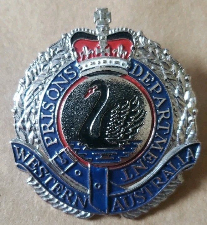 1950's Obsolete Western Australia Prisons Department Badge
