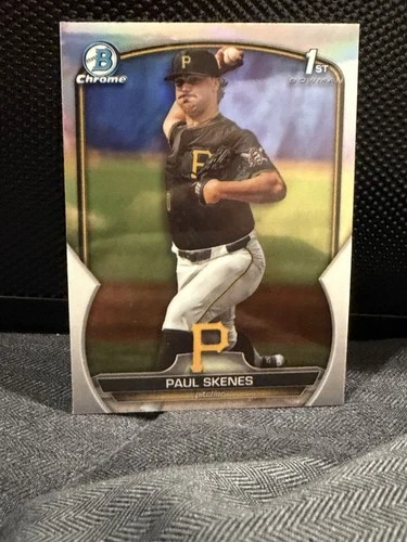 2023 Bowman Draft - Chrome Paul Skenes #BDC-14 1st Refractor Rookie Pirates