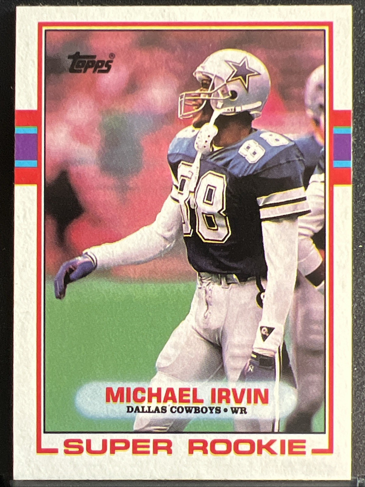 1989 Topps - Michael Irvin #383 (RC) Cowboys 🍒
