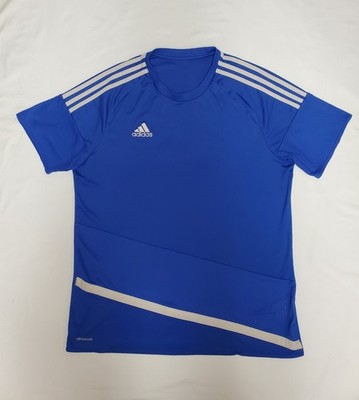 Adidas Climacool Regi 16 Jersey Men's Soccer Shirt Size Large Blue White AP0537