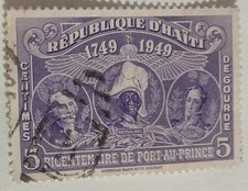 HAITI STAMP-BICENTENNIAL OF PORT-AU-PRINCE-5 CENTS-1049/50