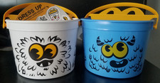 2024 McDonald's Halloween Bucket Pail / Boo Bucket Happy Meal SET OF 2