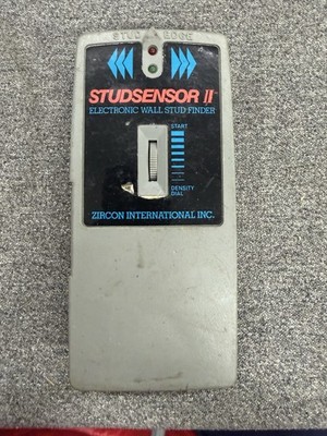Zircon StudSensor II Electronic Wall Stud Finder   Tested Works USA