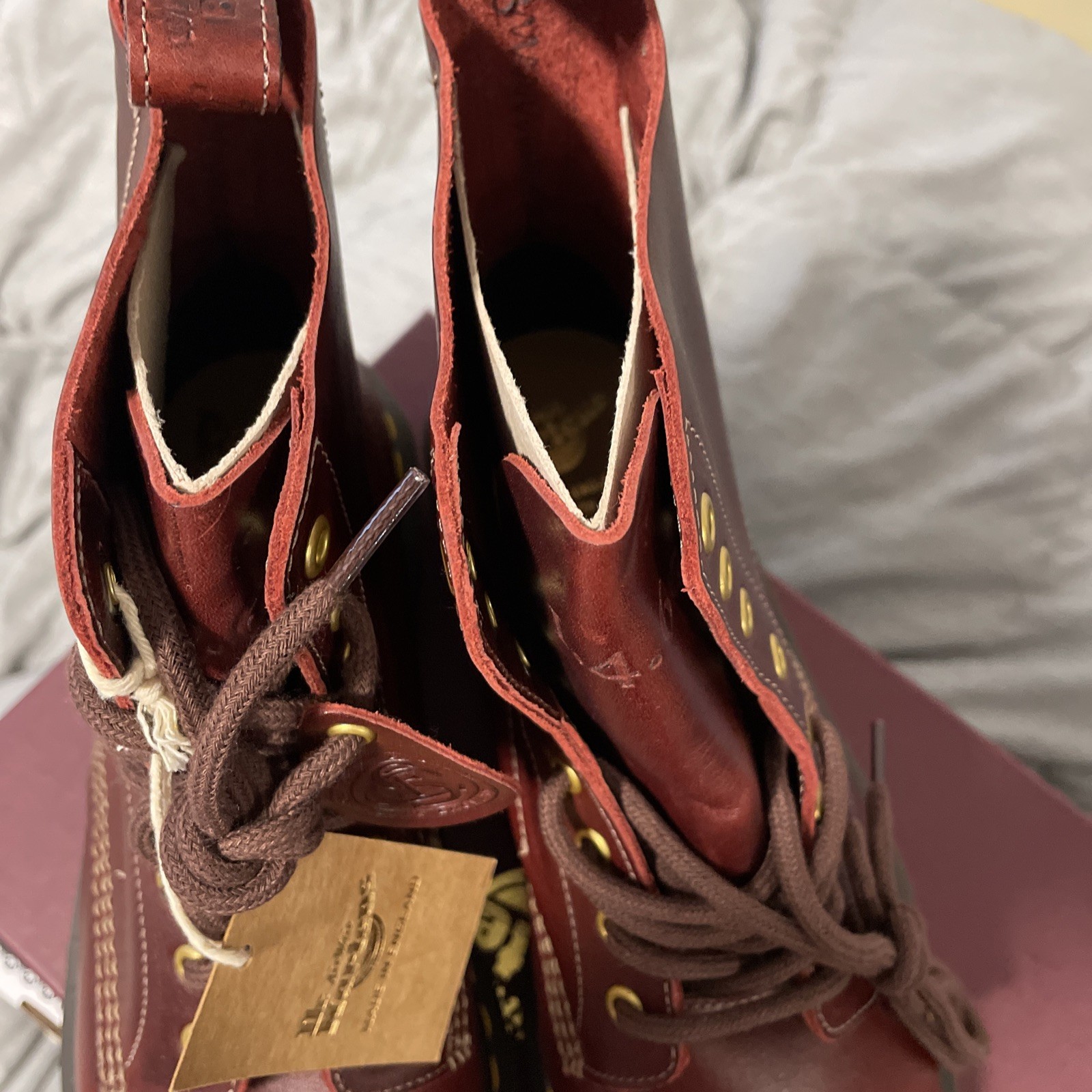 Dr. Martens 1460 Pascal Love Letter Boots Men’s Size 11 Limited Edition image 7