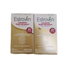 Estroven Complete Menopause Relief - 28 x 2 (56 Caplets) Exp 10/26