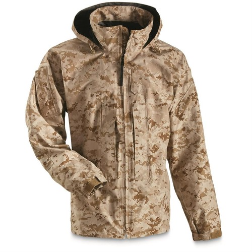 USMC Lightweight Exposure Suit Jacket (LES) Desert MARPAT XL/Long