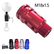 Aluminum M18x1.5 Gear Shift Knob Adapter Car Truck Shifter Stick Connector