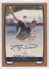 2012 Bowman Retail Prospect Orange 104/250 Taylor Guerrieri #BPA-TG Auto 2u3