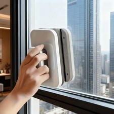 Magnetic Window Cleaner Double Sided Glass Wiper Tool