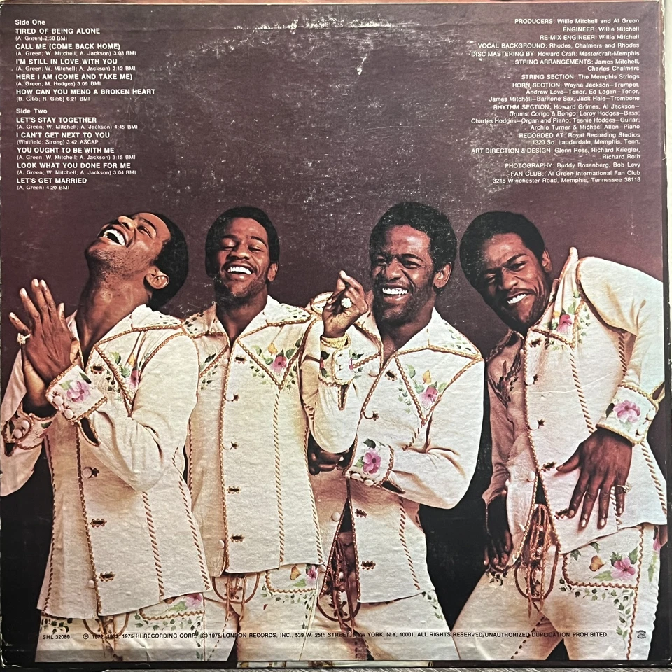 Funk / Soul Al Green - Greatest Hits Hi Records, London Records - Image 2 of 4