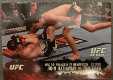 2009 Topps UFC Round 2 John Hathaway & Tom Egan Silver (RC) #074 of 188