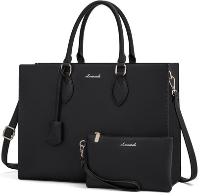 LOVEVOOK Women's 15.6 Inch Laptop Tote Briefcase Business Office Bag