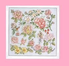 ROSES MOTIFS  CROSS STITCH PATTERNS ONLY  -  ...