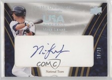 2008 USA Baseball Teams National team In His Own Words 19/20 Mike Leake Auto uk2