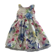 Sweet Heart Rose Girls 5 Multi-Color Formal Dress Floral Flower Girl Accent