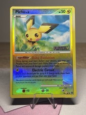 Pichu 45/100 2008 Stamped Platinum Stormfront Reverse Holo Burger King Promo DMG on eBay