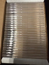 25 Heavy Duty Snap Tight Cases - Sports Trading Card Holder Used