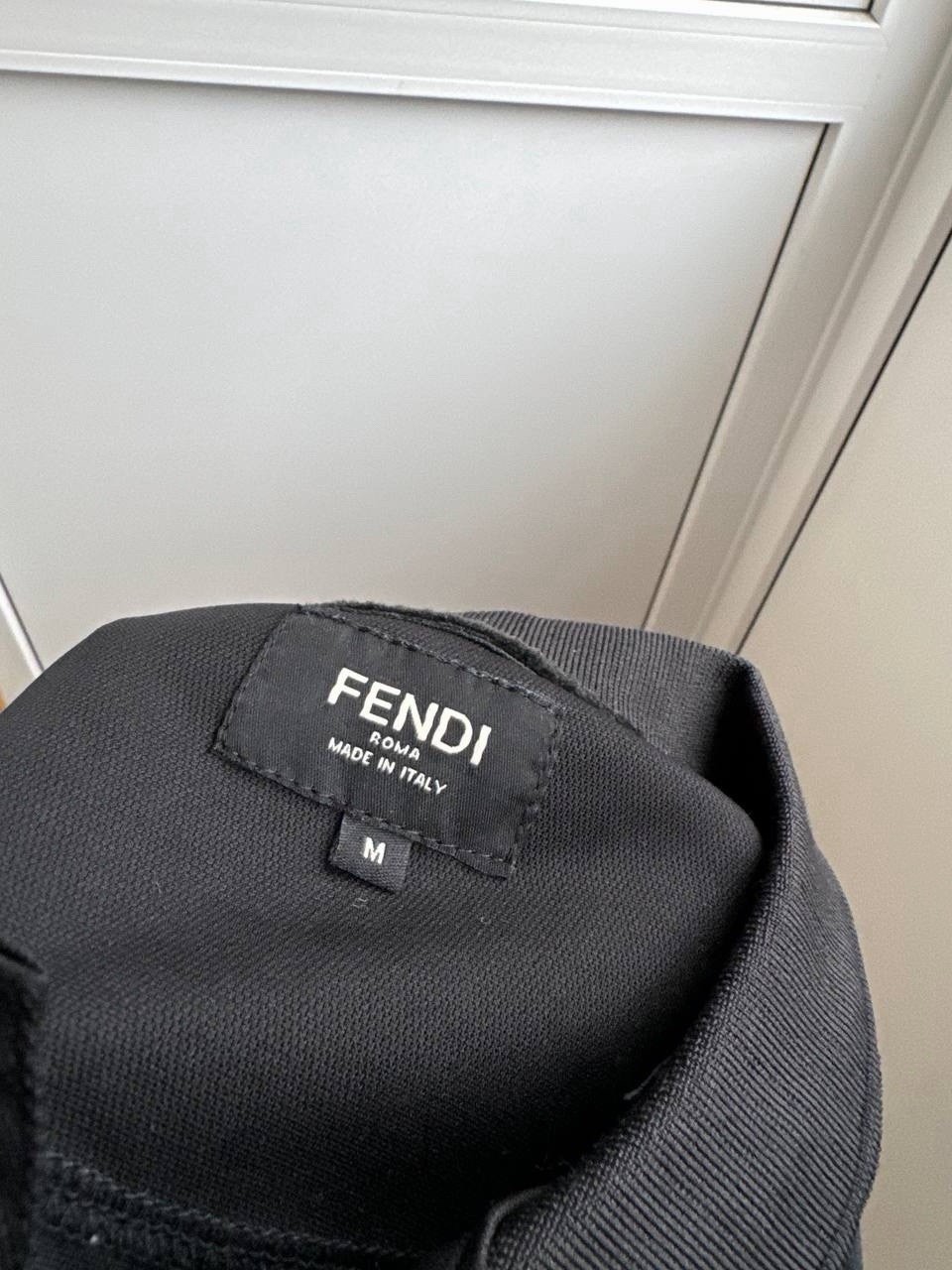 1Fendi FF Monogram Short Sleeve Shirt – Brown & Black – Men’s Medium/Large thumbnail 6