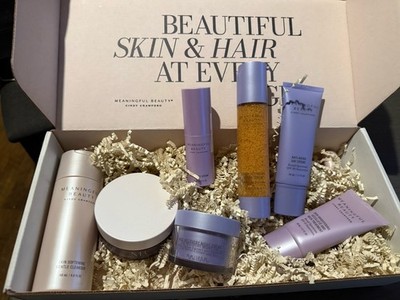 Meaningful Beauty 7 Pc Skin Care System NEW Full Size Value 429$Fast Shipping