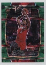 2021-22 Panini Select Concourse Green Ice Prizm Josh Christopher #48 0w6