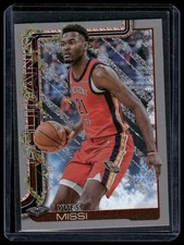 2025-26 Topps Holiday #H153 Yves Missi Glitter Holiday