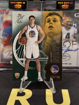 2025-26 Topps Signature Class Alex Toohey #143 RC Dark Green /150 Warriors