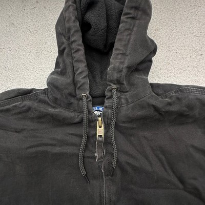 Polar King Key Duck Canvas Fleece Lined Jacket Mens Medium Tall MT