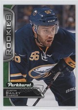 2016-17 Upper Deck Parkhurst Justin Bailey #346 g3b