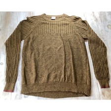 Columbia Sportswear Company Men's Large Brown Speckled Knit Sweater