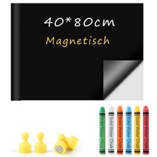 Magnetische Selbstklebende Tafelfolie - 40 x 80cm, Inkl. Magnetfolie, 6