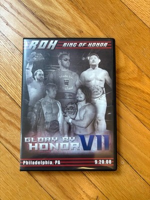 ROH Glory By Honor VII 7 DVD Ring of Honor AEW TNA NXT WWE Steel Cage Warfare
