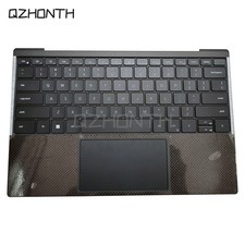 New For Dell XPS 13 9300 9310 9301 Palmrest with Backlit US Keyboard 0Y75C4