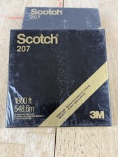 Brand New SEALED Scotch 207 Reel To Reel Tape 7" 1800ft 7R-1800 Premium Quality