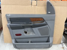 2006-2008 Dodge Ram 2500 Driver Side Interior Door Panel-gray Oem Wood Grain