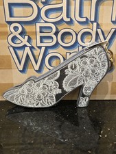 Bath & Body Works DISNEY PRINCESS CINDERELLA Glass Slipper Shoe COIN PURSE NEW