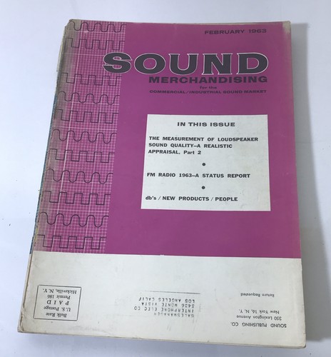 Caricatori audio e comunicazioni. Lotto commercio audio d'epoca 1963-1968 - Foto 6 di 14