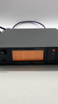 Roland SC-55 mkII SOUND Canvas Made in Japan 1994 w/Adapter