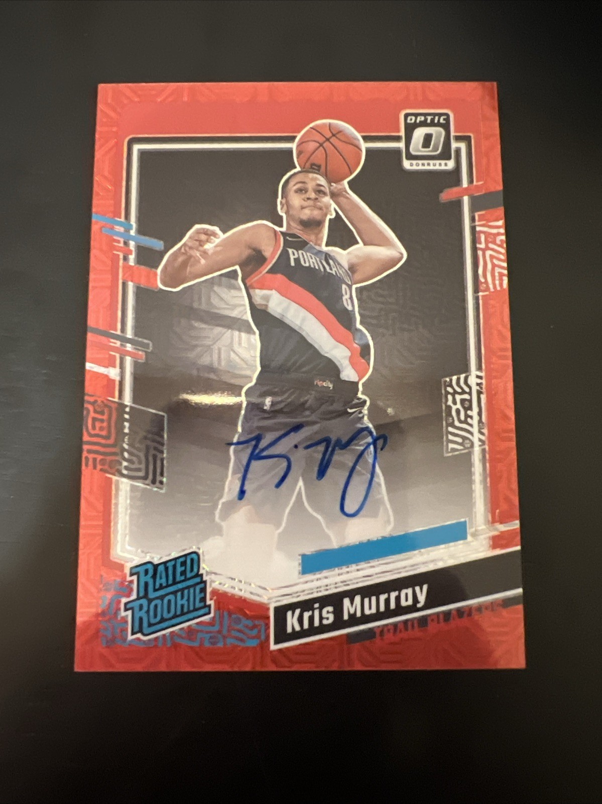 KRIS MURRAY 2023-24 PANINI DONRUSS OPTIC #275 RATED ROOKIE RC AUTO CHOICE