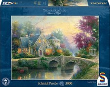 Abendstimmung 3000 Teile Puzzle (Thomas Kinkade)