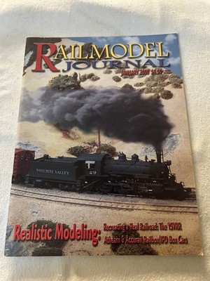 Rail Model Journal Magazine January 2000 YVSRR Athearn Accurail Railbox