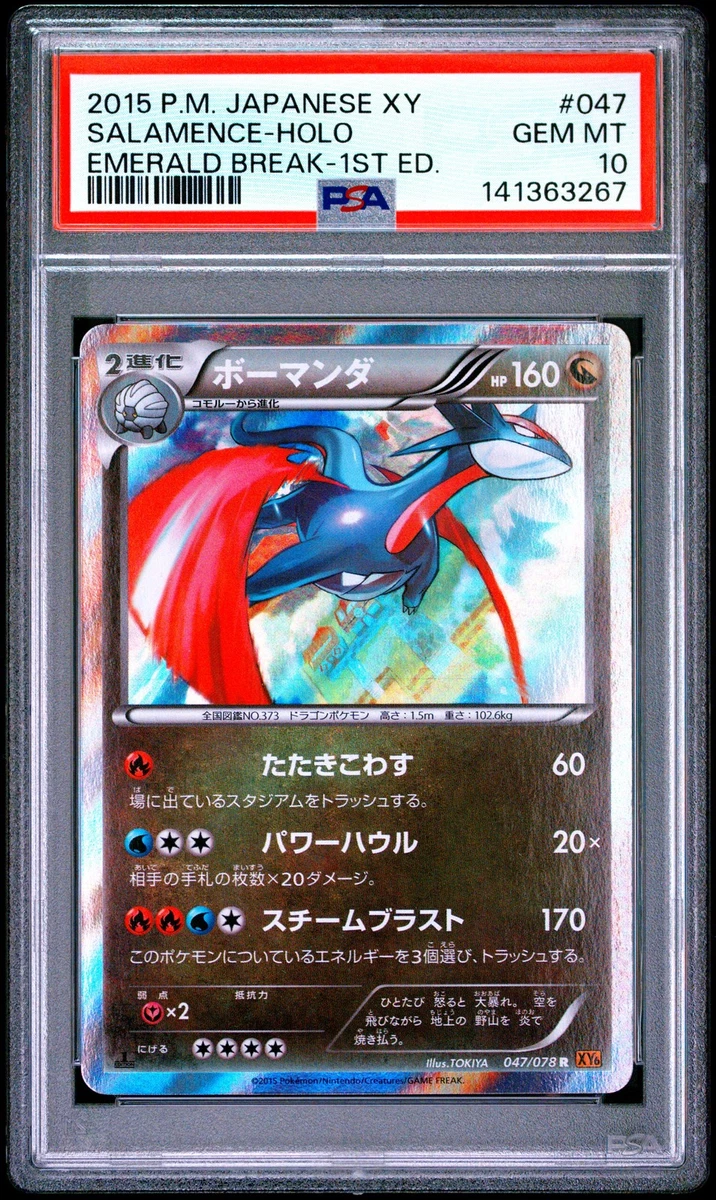 kal　未開封カード Pokémon TCG Grade 10 XY Japanese Individual Collectible Card Game