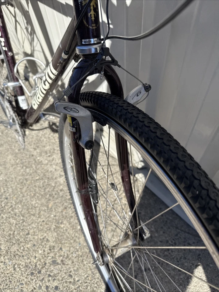 Bicicleta de Turismo Bianchi Volpe Negra 52 CM Cuadro Bianchi Chromoly Reynolds Foto 2 de 4