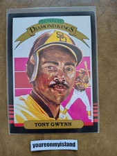 1985 Donruss Super Diamond King Tony Gwynn #25
