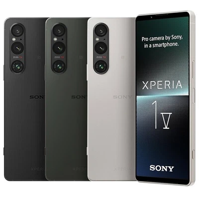 NEU Sony Xperia 1 V 5G 12+256GB Smartphone Dual SIM Handy Ohne Vertrag Schwarz