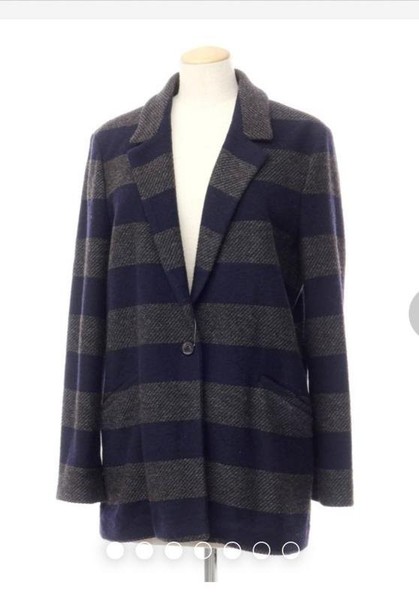 Women Circolo 1901 Blazer Grey Cotton 40 / L / 48