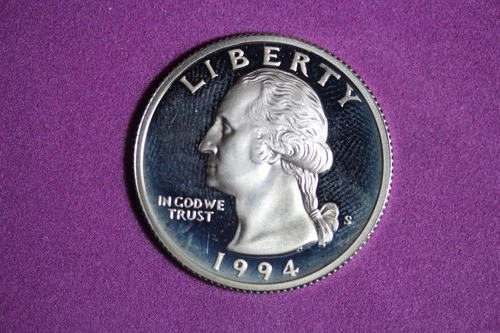 ESTATE FIND 1994 S PROOF SILVER WASHINGTON QUARTER #K58761