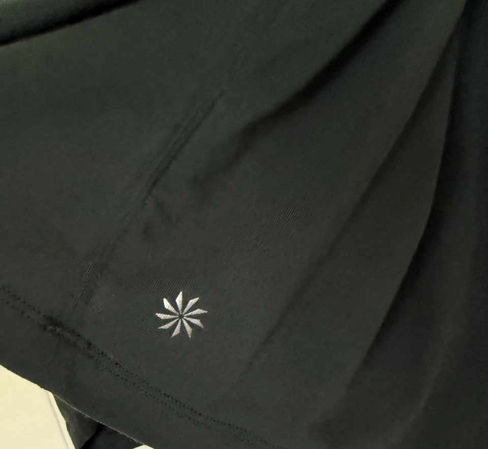 Athleta With Ease Tee L  Green Long Sleeve Top Soft Breathable Quick Dry - Image 2 of 3