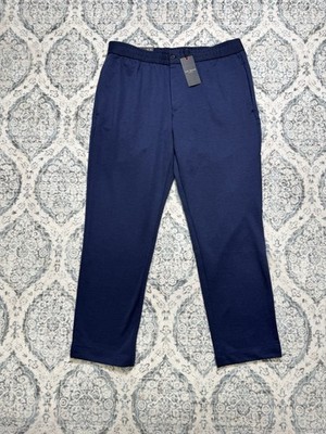 Ted Baker straight fit coupe droite pants Navy Size XL