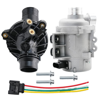 #ad #ad Electric Engine Water Pump With Thermostat Compatible For BMW X3 Z4 X5 328i 3... $174.83