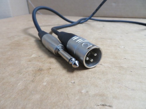 REAN SILVER LOW NOISE MALE /FEMALE 3.5 FT INSTRUMENT CABLE *